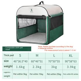 Dog Kennel Warm Large House Winter Cage Indoor Outdoor House
