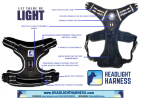 Headlight Harness XL- Black