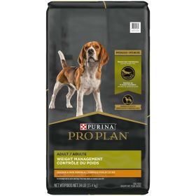 Purina Pro Plan Chicken and Rice for Adult Dogs Chicken Rice, 34 lb Bag