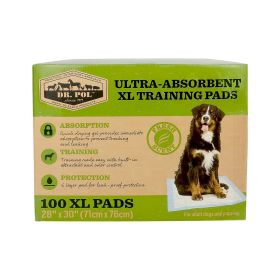 Dr. Pol Ultra-Absorbent X-Large Fresh Scent Training Pads - 100 Count - 30x28
