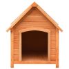Dog House Solid Pine & Fir Wood 28.3"x33.5"x32.3"