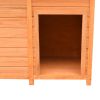 Dog Cage Solid Pine & Fir Wood 47.2"x30.3"x33.9"