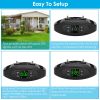 Wireless GPS Dog Fence Rechargeable IPX7 Waterproof Electric Dog Collar 98-3280FT Radius Pet Containment System Outdoor for Small Medium Large Dogs