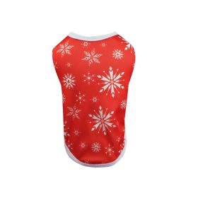 Christmas Pet Clothes Vest Skirt Series Dog (Option: B Vest-S)