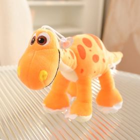 Fashion Four-color Dinosaur Toy Doll (Option: Orange-30cm)