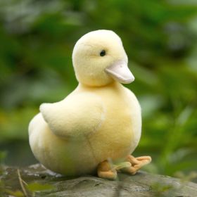 Cute Simulation Little Yellow Duck Doll (Option: 12cm)