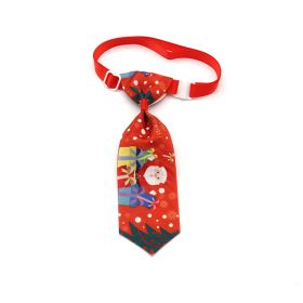 Christmas Pet Tie Bow Tie Pet Supplies (Option: 10style-Christmas Tie)