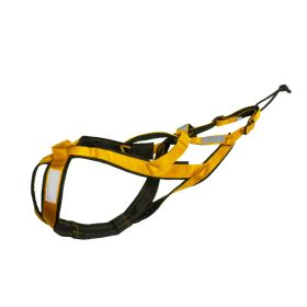 Dog Outdoor Sled Chest Strap (Option: Yellow-M)