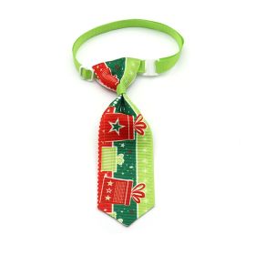 Christmas Pet Tie Bow Tie Pet Supplies (Option: 15style-Christmas Tie)