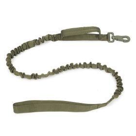 Large Dog Adjustable Camouflage Tactics Hand Holding Rope Nylon Strap (Option: Hand Holding Rope Army Green-L)