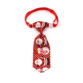 Christmas Pet Tie Bow Tie Pet Supplies (Option: 9style-Christmas Tie)