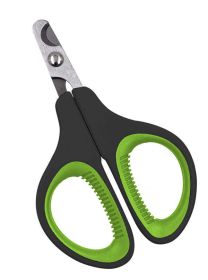 Pet Life 'Mini Razor' Grooming Pet Nail Clipper for Small Breeds Puppies and Cats (Color: Green)