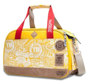 Touchdog Airline Approved Around-The-Globe Passport Designer Pet Carrier (Color: Yellow)