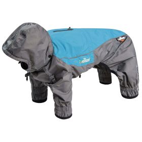 Dog Helios 'Arctic Blast' Full Bodied Winter Dog Coat w/ Blackshark Tech (Color: Blue)