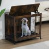 38 Inch Heavy-Duty Dog Crate Furniture