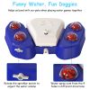 Dog Water Fountain Multifunctional Automatic Pet Water Dispenser Outdoor Step-on Activated Sprinkler for Drinking Shower Fun