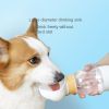 Dog out water bottle dog kettle portable accompanying water bottle dog walking water bottle pet drinking water feeding water dispenser supplies