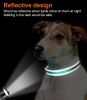 Reflective Dog Collar; Soft Neoprene Padded Breathable Nylon Pet Collar Adjustable for Medium Dogs