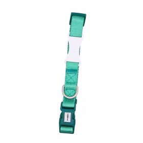 Contrast Color Hand Holding Rope Chest And Back Collar For Going Out (Option: Collar Light Green-M)